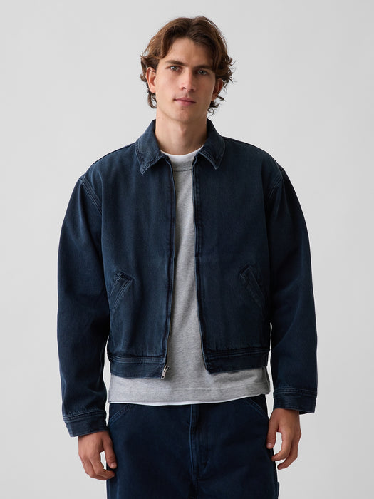 Denim Boxy Workwear Jacket