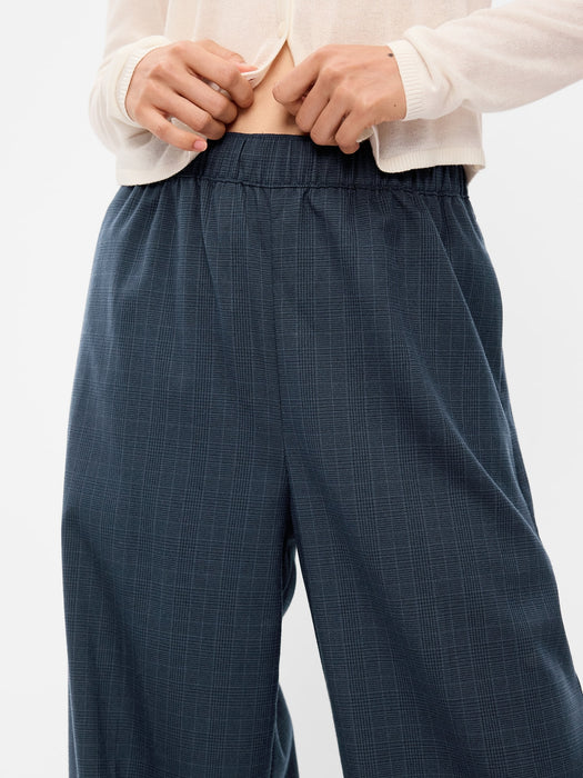 High-Waisted Wide-Leg Trouser