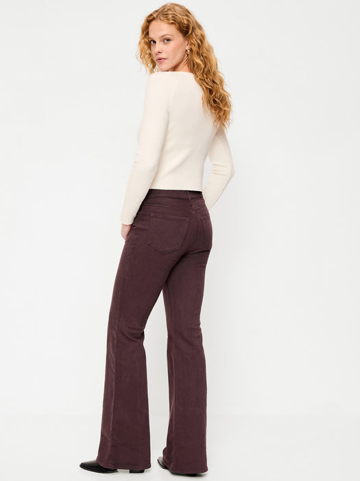 High-Waisted Flare Jeans