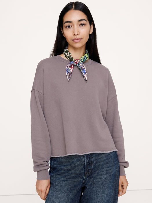 Terry Boxy Sweatshirt