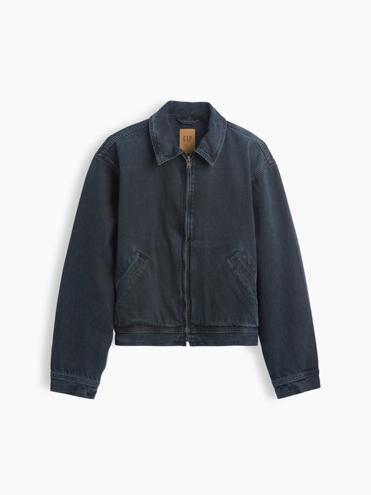 Denim Boxy Workwear Jacket