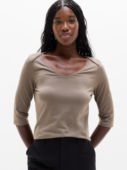 Foundation Midi Sleeve Tee