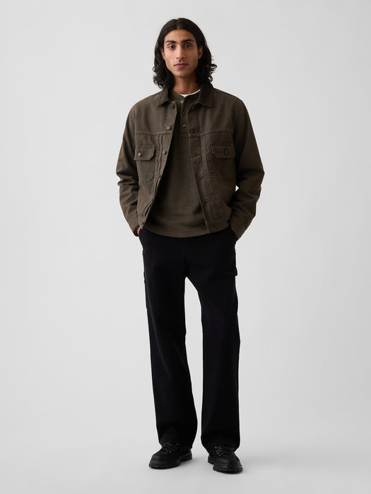 Relaxed Henley T-Shirt