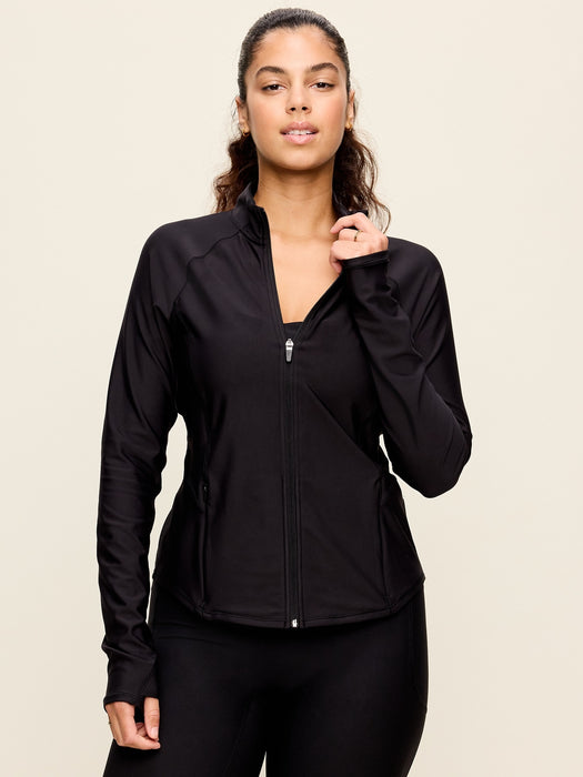PowerSoft Full-Zip Fitted Jacket