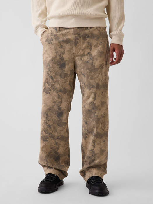 Heavyweight Twill Baggy Khakis