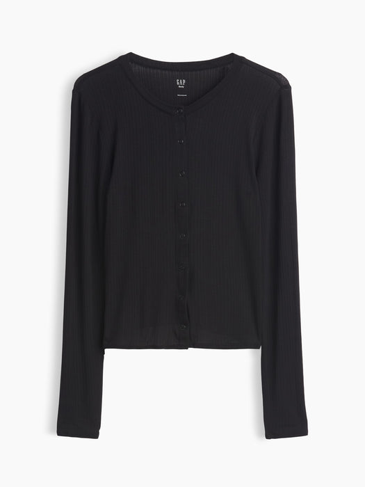 SoftMade Modal Rib PJ Cardigan