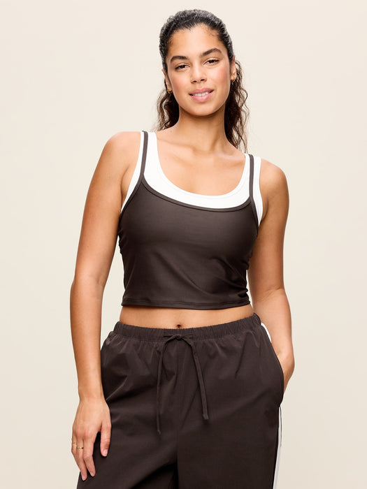 PowerSoft Layered Longline Bra