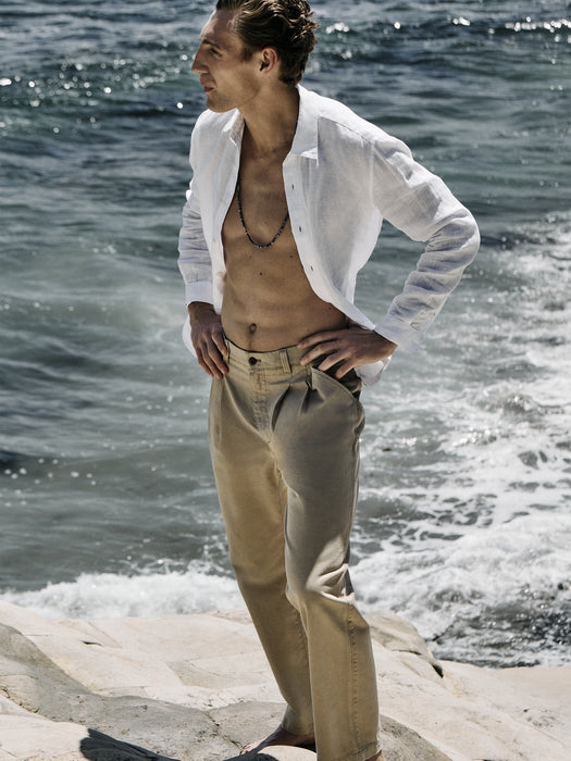 Archive Reissue Straight Pleated Chino