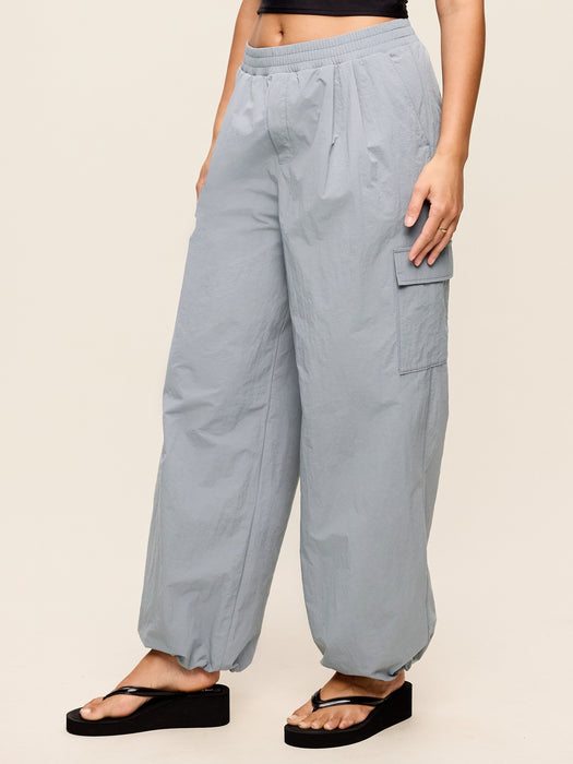 Mid-Rise Adjustable Active Woven Utility Pants