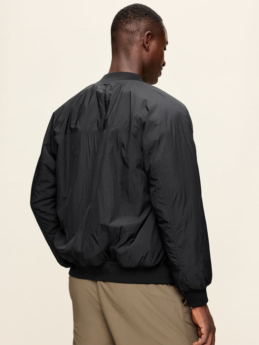 Water-Resistant Insulated Bomber Jacket
