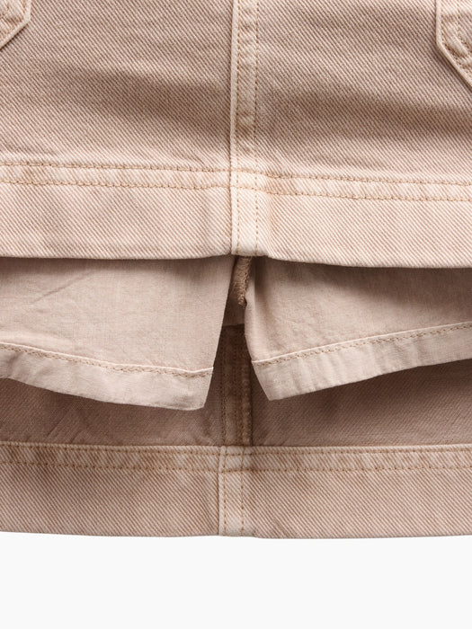 High Rise Mini Utility Skort