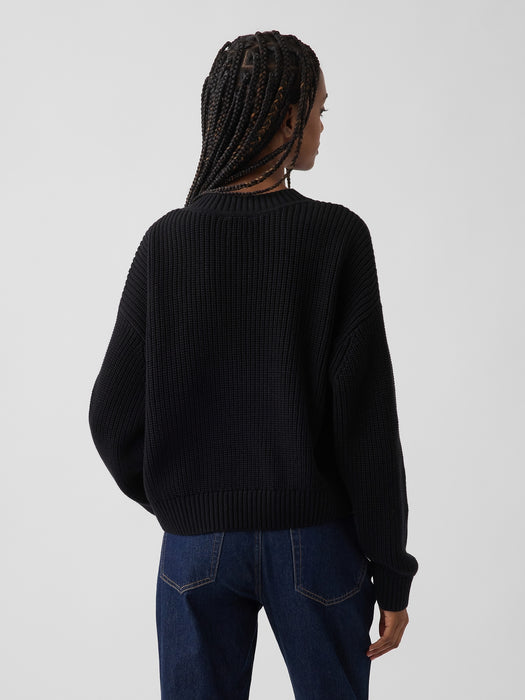 100% Cotton Oversized Shaker Sweater