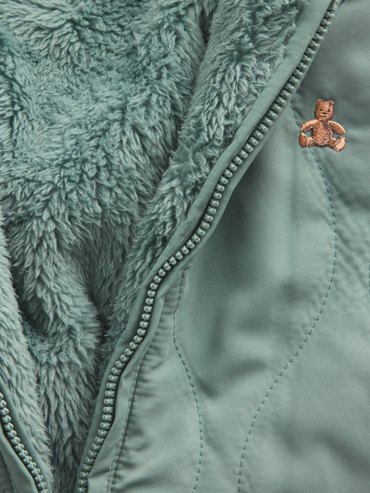 Baby Quilted Sherpa One-Piece