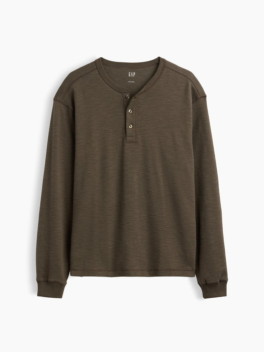 Relaxed Henley T-Shirt
