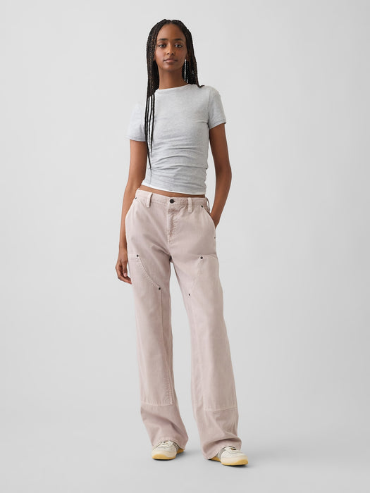 Low Rise '90s Loose Double-Knee Carpenter Pants
