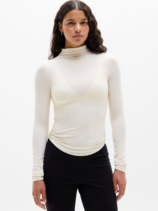 BodyMove Mock Neck Top
