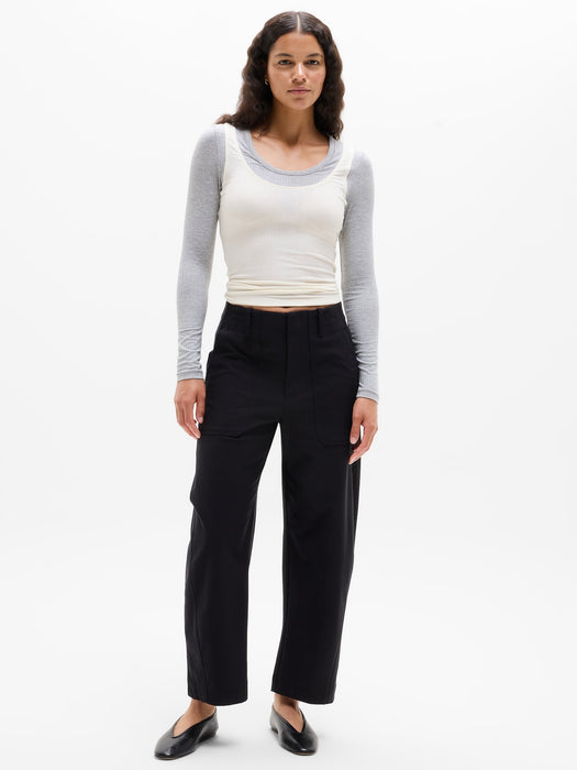 Perfect Rib Layered Top