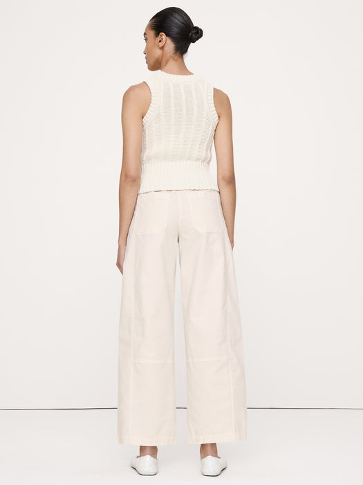 Mid-Rise Relaxed Painter Pull-On Pant