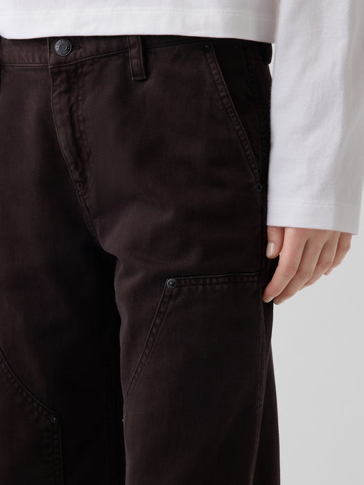 Low Rise '90s Loose Double-Knee Carpenter Pants