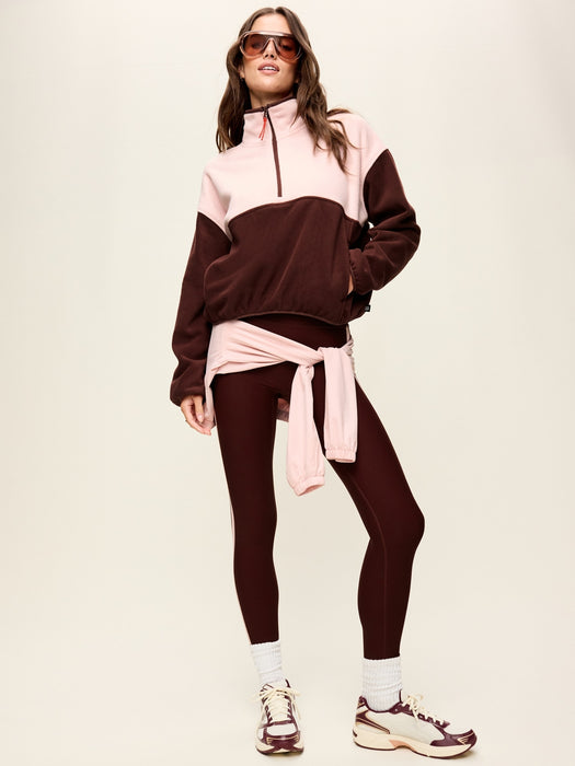 Oversized Half-Zip Performance Fleece Pullover