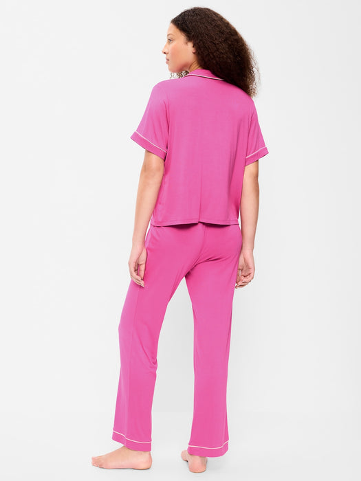 Sunday Sleep Knit Jersey Pant Set