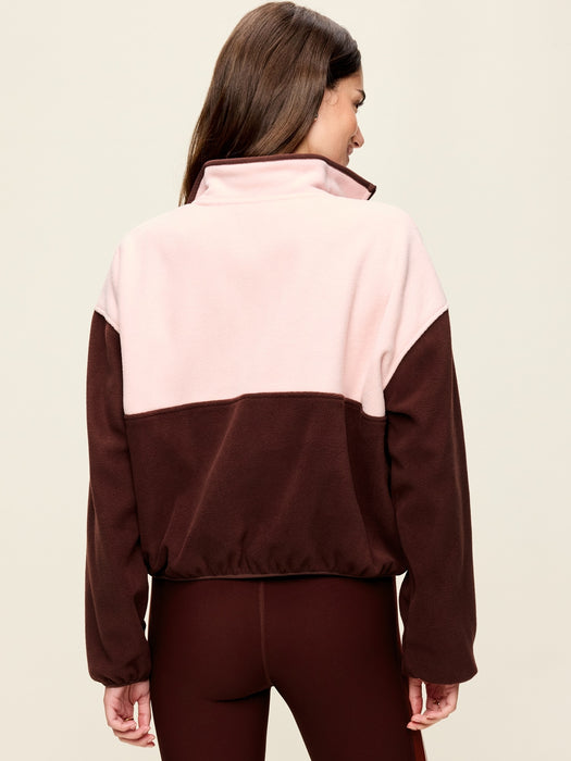 Oversized Half-Zip Performance Fleece Pullover