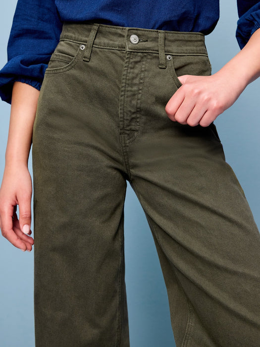Extra High-Waisted Wide-Leg Jeans