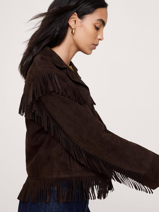 Heritage Suede Fringe Jacket