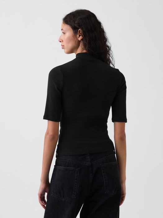 Modern Mockneck T-Shirt