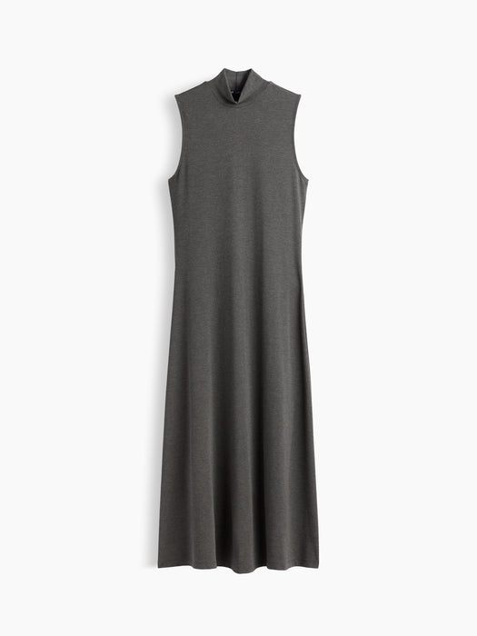 Mockneck Maxi Dress