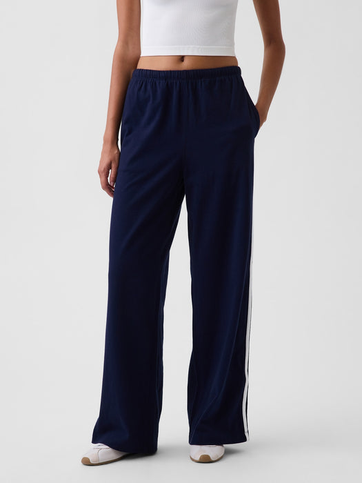 Knit Relaxed Track Pants