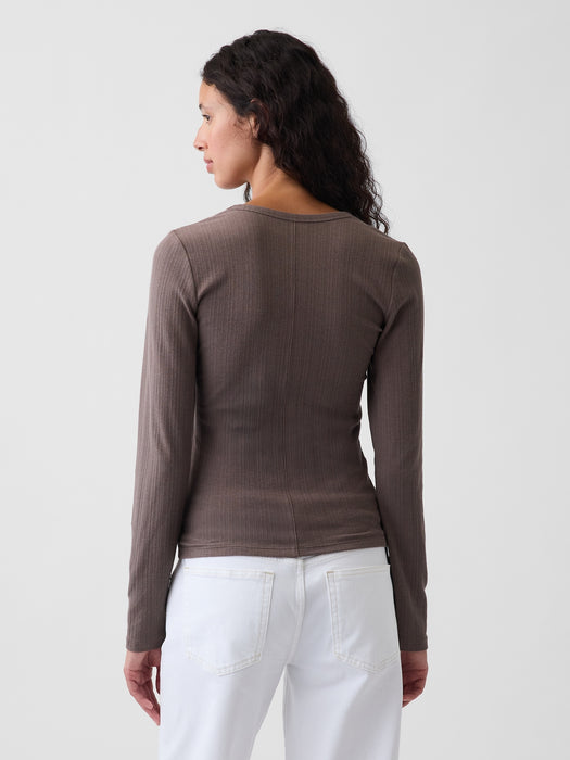 Variegated Rib Top