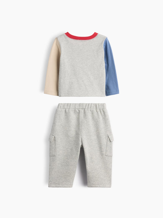 Baby Colorblock Outfit Set