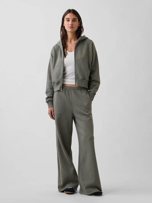 VintageSoft Wedge Zip Hoodie
