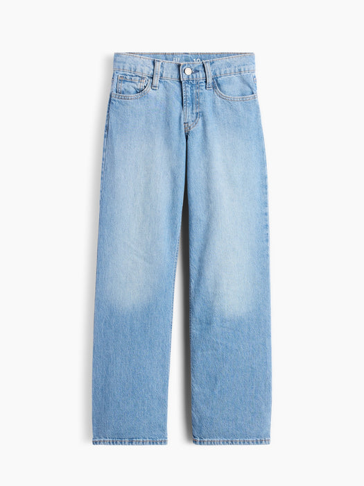 Kids Low Rise Relaxed Straight Jeans