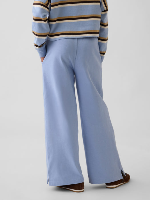 Kids Heavyweight Wide-Leg Pants