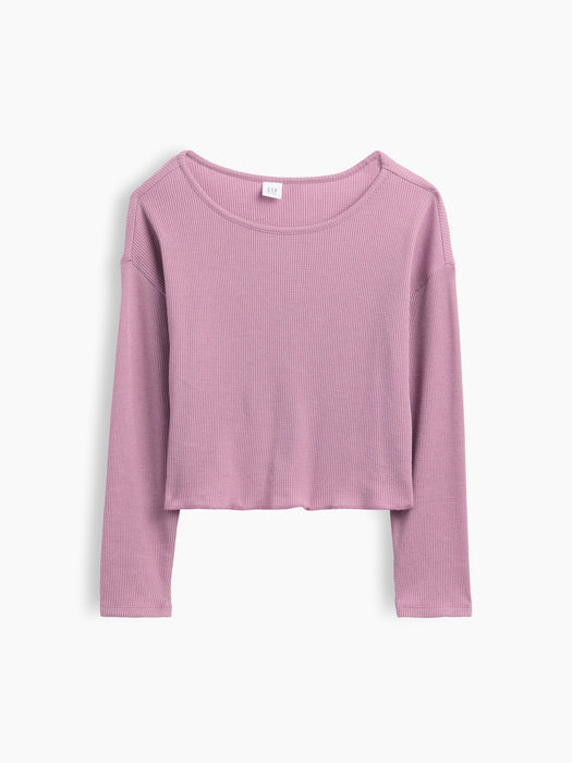 Kids Oversized Waffle T-Shirt