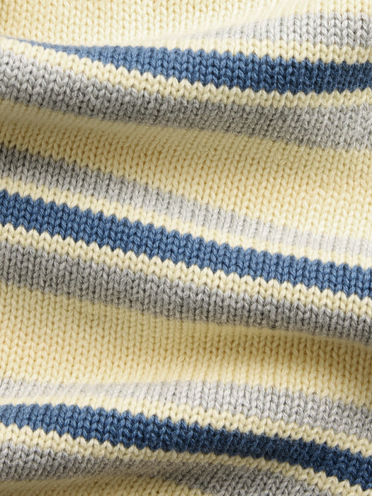 Kids 100% Cotton Oversized Rollneck Sweater