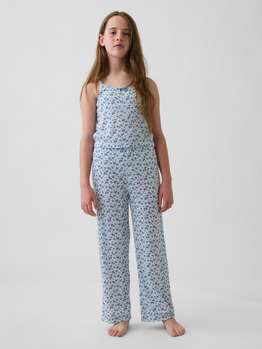Kids Recycled Pointelle PJ Set