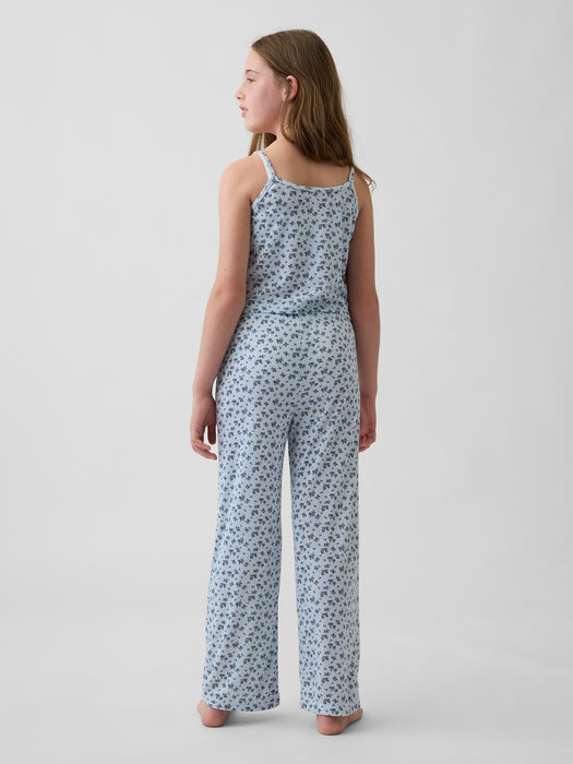 Kids Recycled Pointelle PJ Set