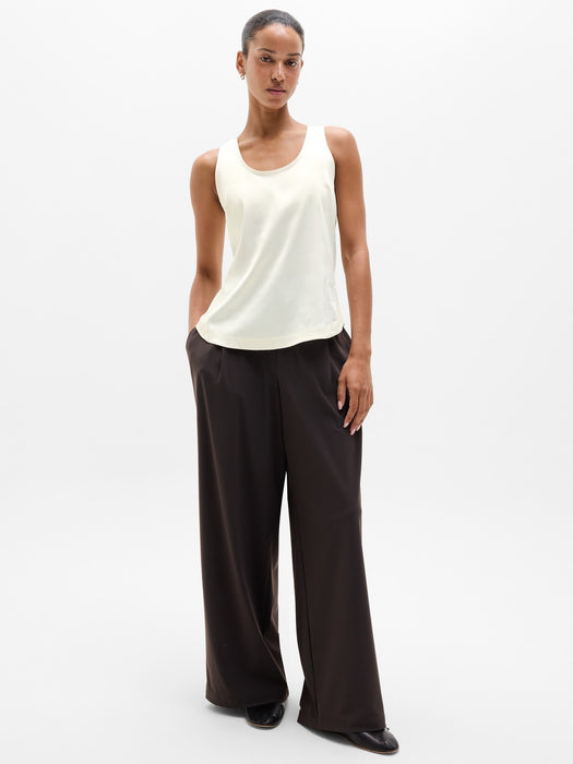 Featherweight Satin Tank