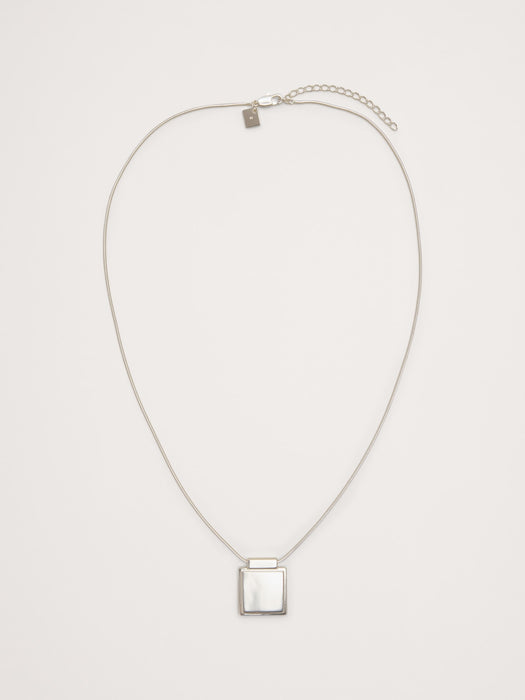 Square Pendant Necklace