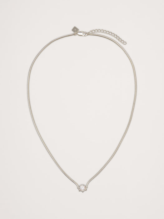 Gem Droplet Necklace