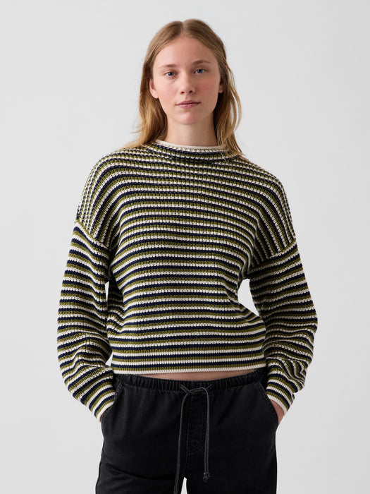100% Cotton Oversized Rollneck Sweater