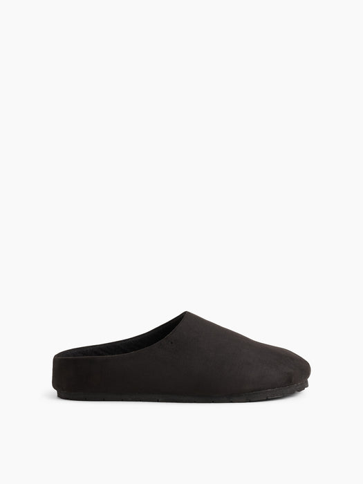 Kids Vegan Suede Clogs