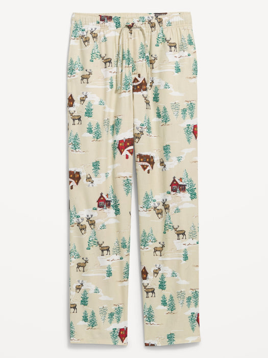Flannel Pajama Pants for Men