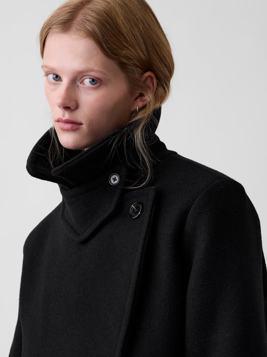 Wool-Blend Peacoat