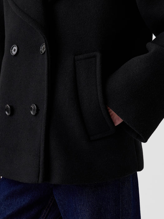 Wool-Blend Peacoat