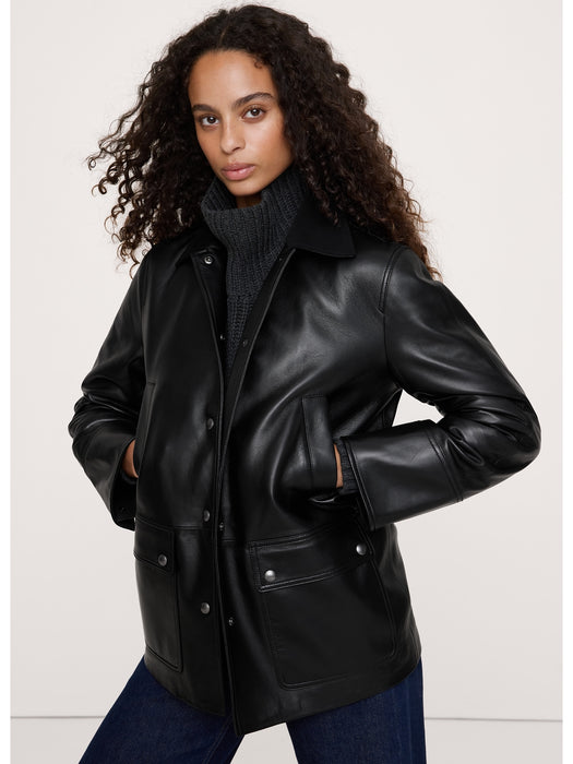 Heritage Leather Barn Jacket