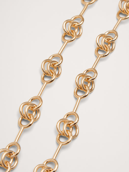 Double Ring Chain Necklace